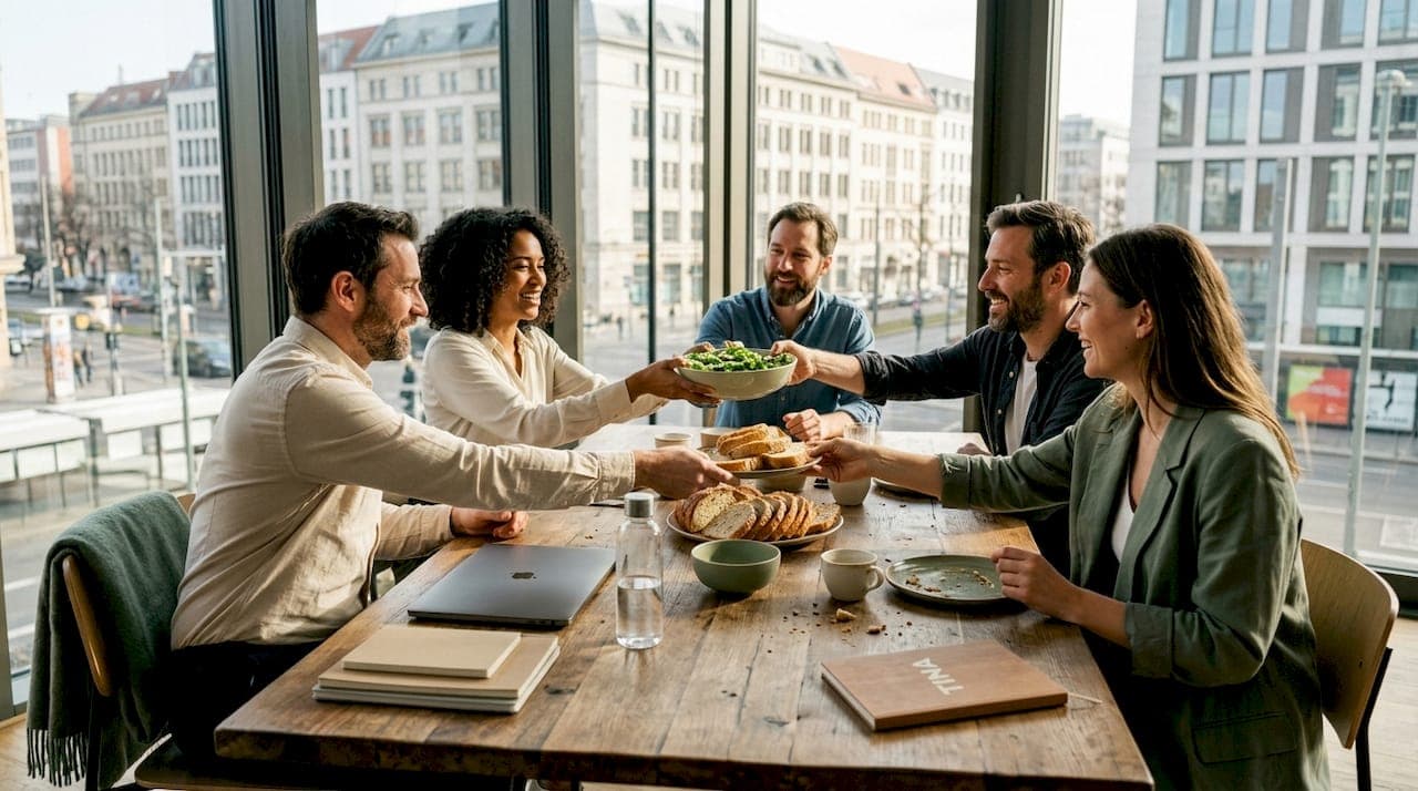 How food drives real team bonding at work