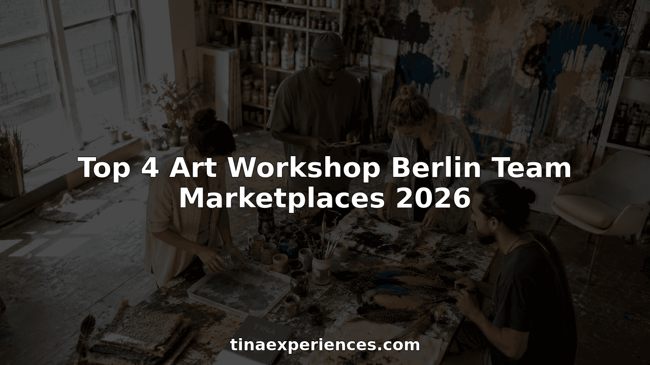 Top 4 Art Workshop Berlin Team Marketplaces 2026
