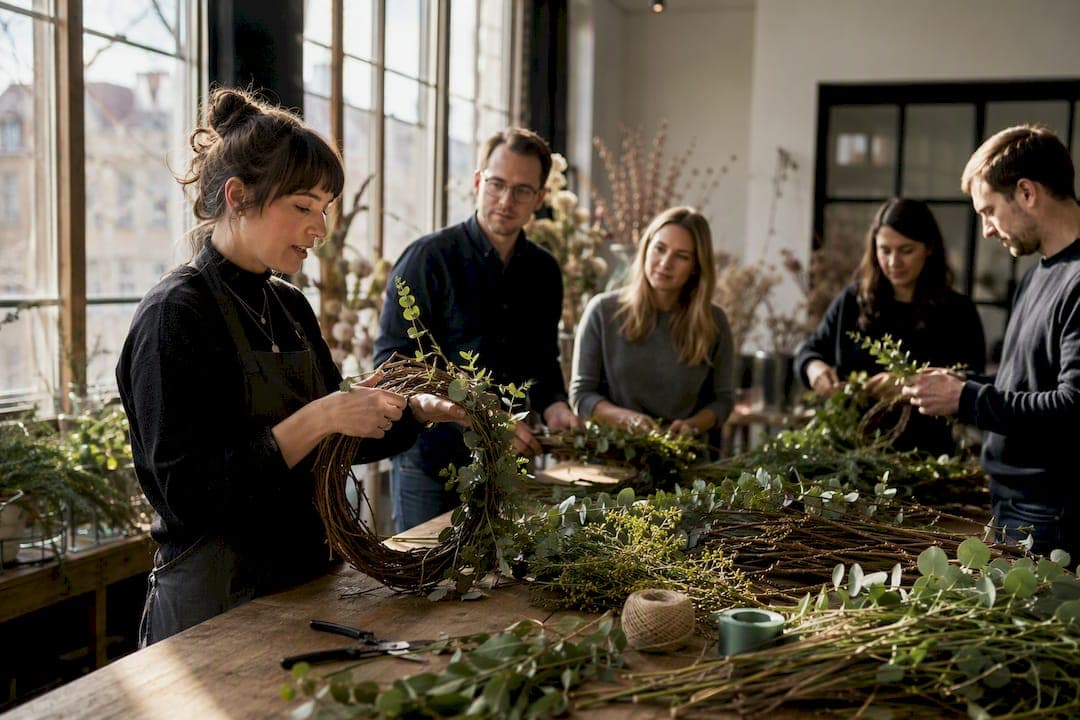 Berlin Floristik Workshops for HR: Book 20+ Vetted Artisans with Tina