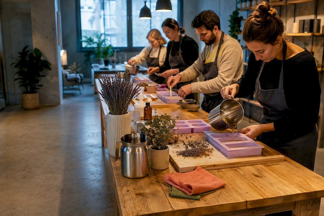 Flatten Team Hierarchy with a Berlin Soap Making Workshop