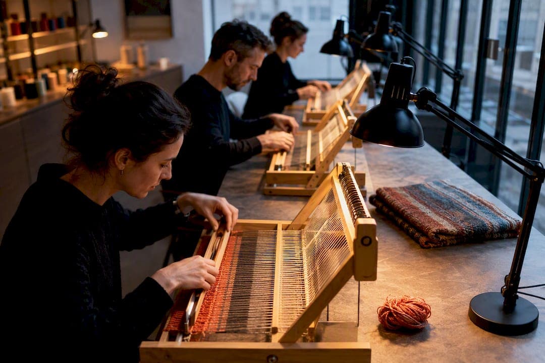 Book Vetted Berlin Weaving Workshops for HR Teams, €40 Intro via Tina